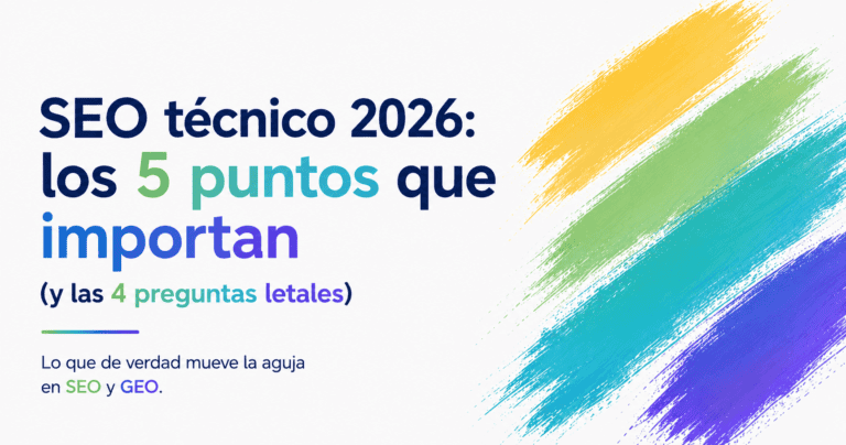 Guía completa de SEO técnico 2026 por David Lázaro (Peack Agency): los 5 puntos que sí importan y las 4 preguntas letales para tu agencia